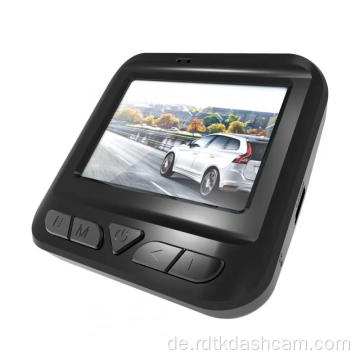 2K Mini Dashcam mit 2-Zoll-Bildschirm und WLAN